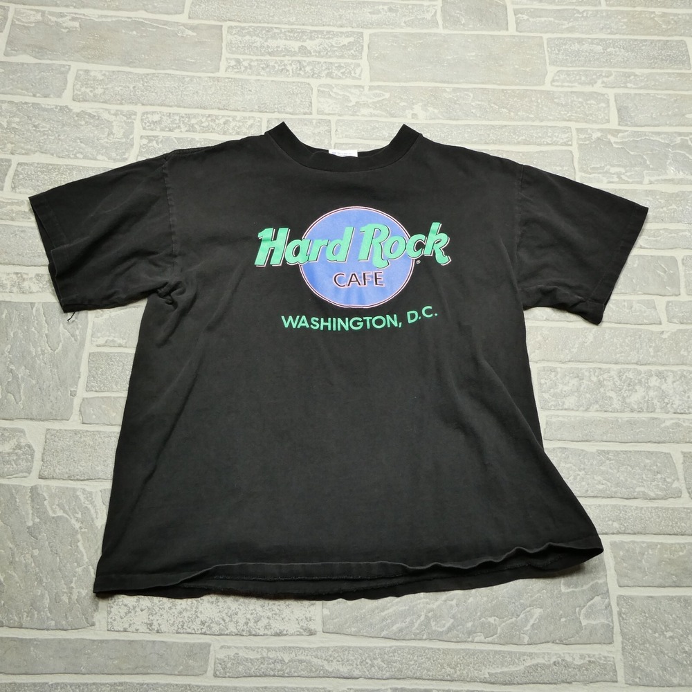 VINTAGE Hard Rock Cafe Shirt Adult Large Washington DC Single Stitch USA Made